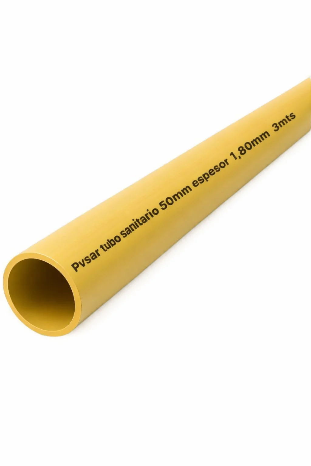 Tubo pvc AN 50mm ESP 1,8mm 3mts PVSAR