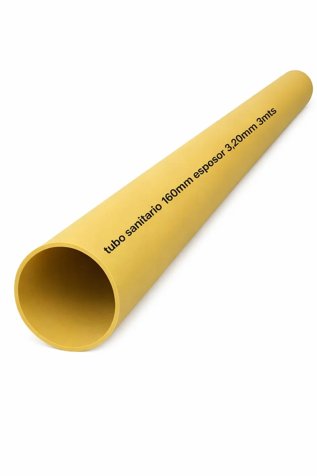 Tubo pvc AN 160mm ESP 3,2mm 3mts PVSAR