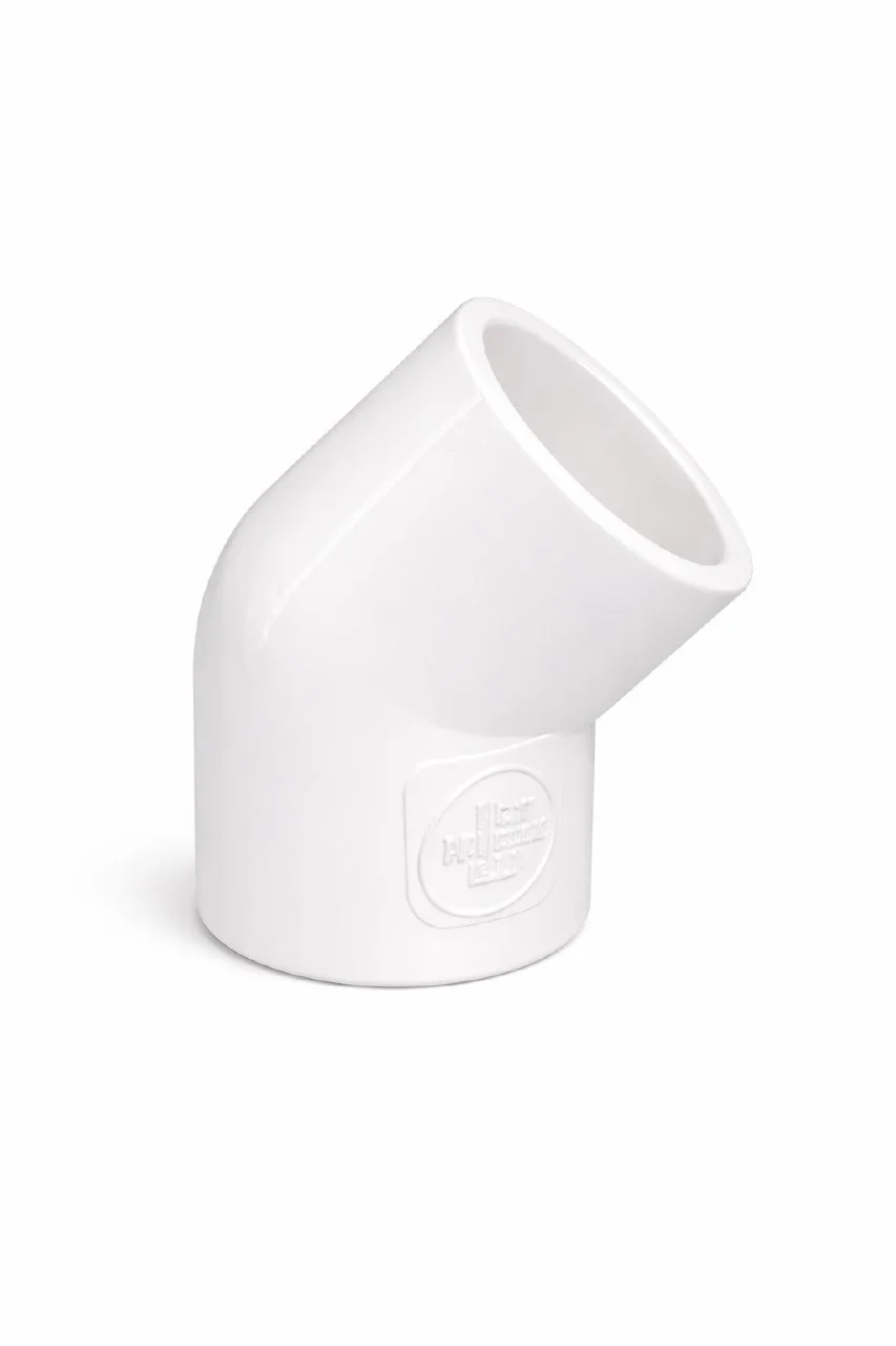 Semicodo pvc AF 45° 1.1/2pulgada