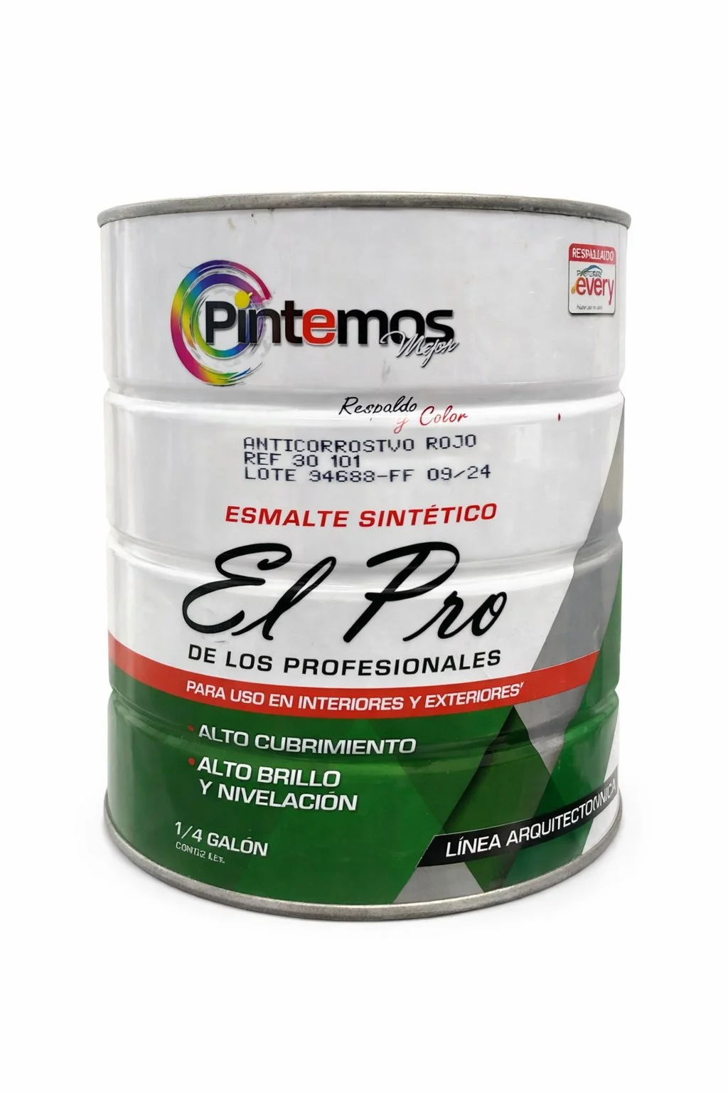Anticorrosivo Rojo 1/4 De GL Pintemos