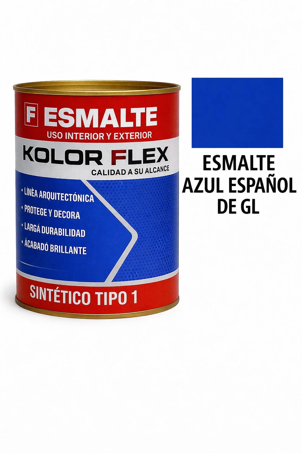 Esmalte Azul Español de GL Kolor Flex
