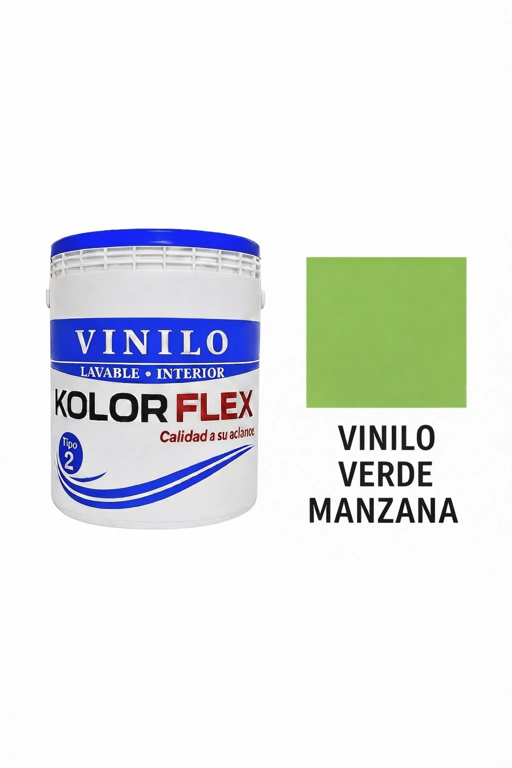 Vinilo Verde Manzana Tipo (2) De GL Kolor Flex