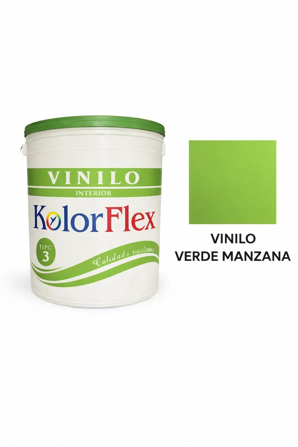 Vinilo Verde Manzana Tipo (3) De GL Kolor Flex