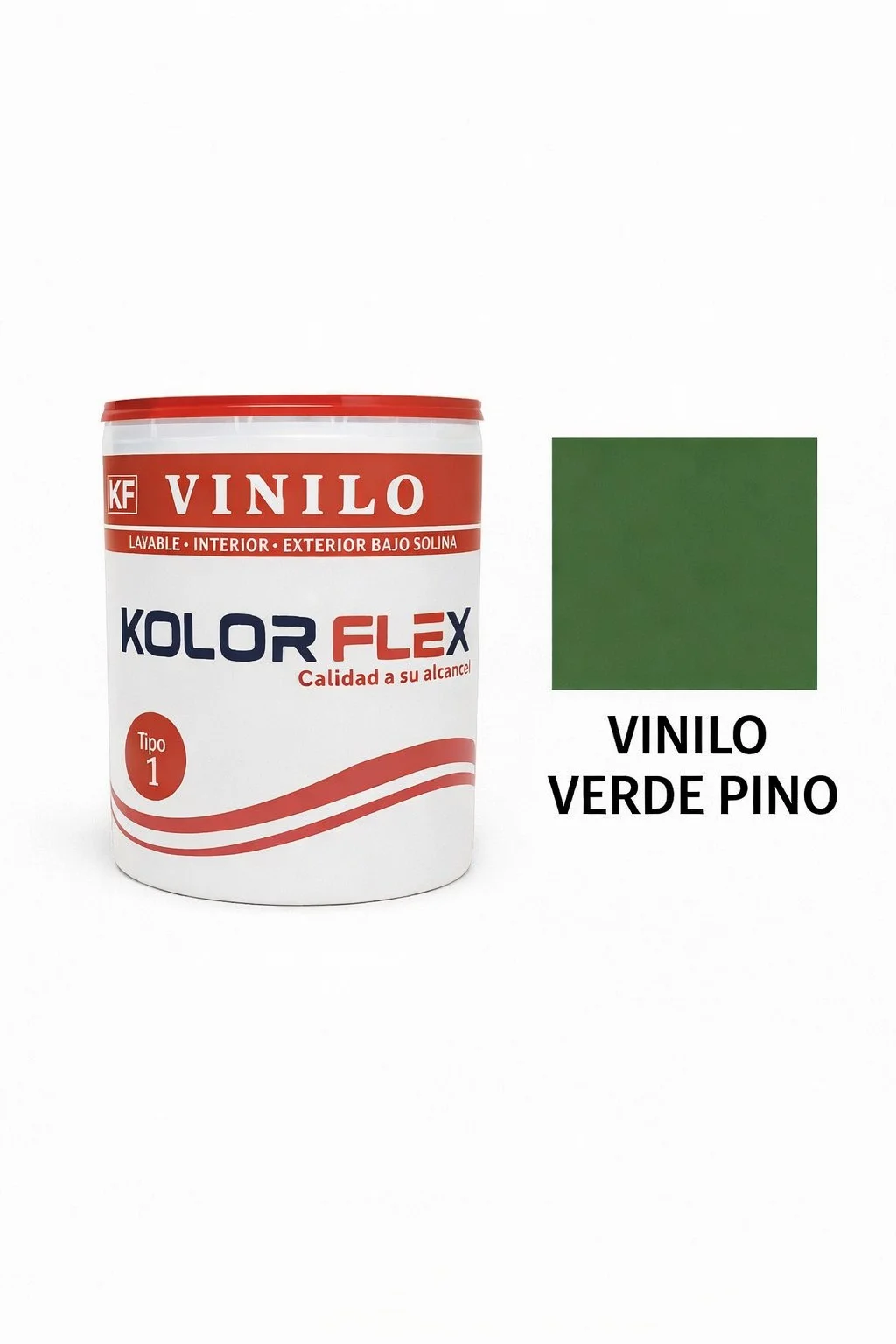 Vinilo Verde Pino Tipo (1) De GL Kolor Flex