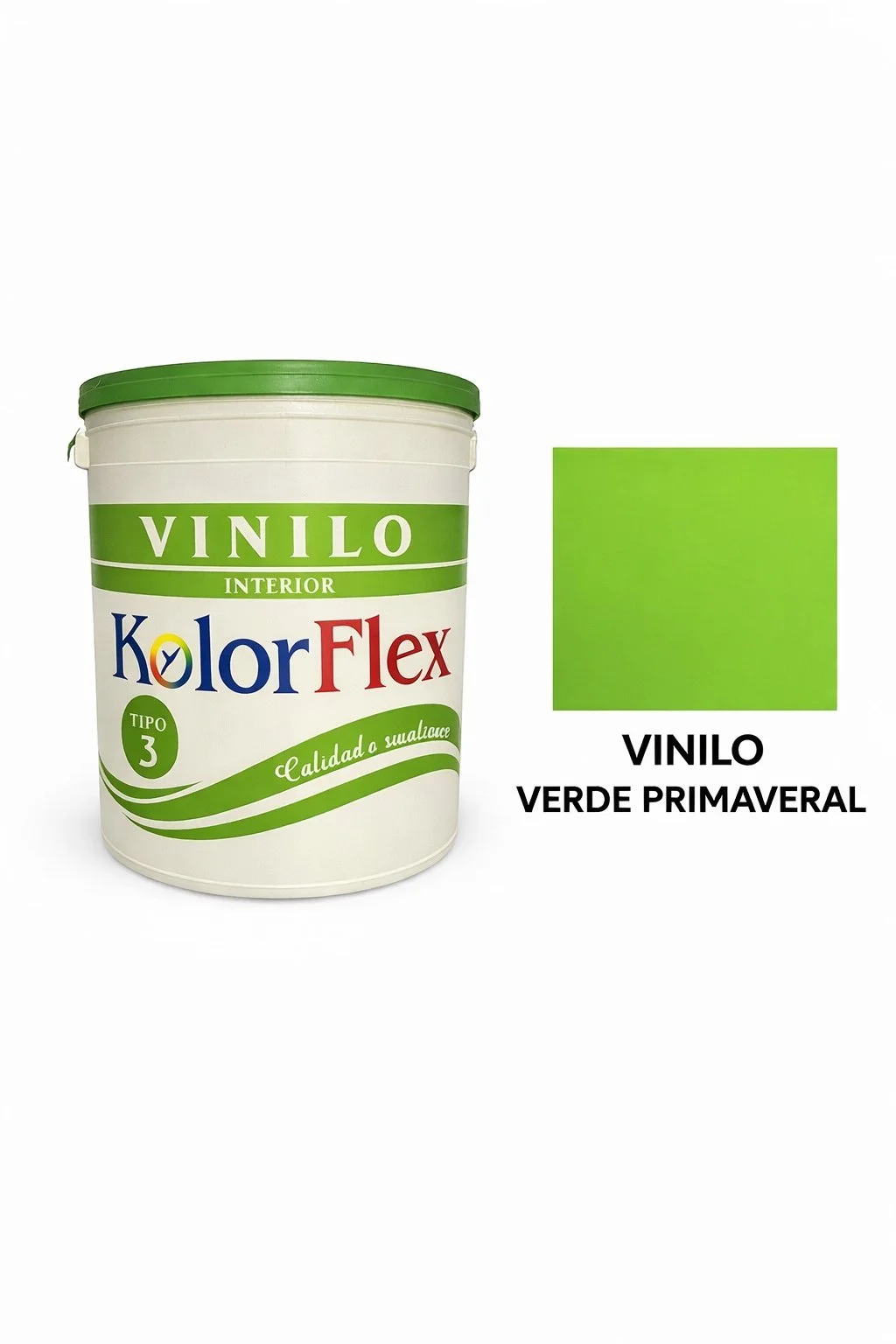 Vinilo Verde Primaveral Tipo (3) De GL Kolor Flex