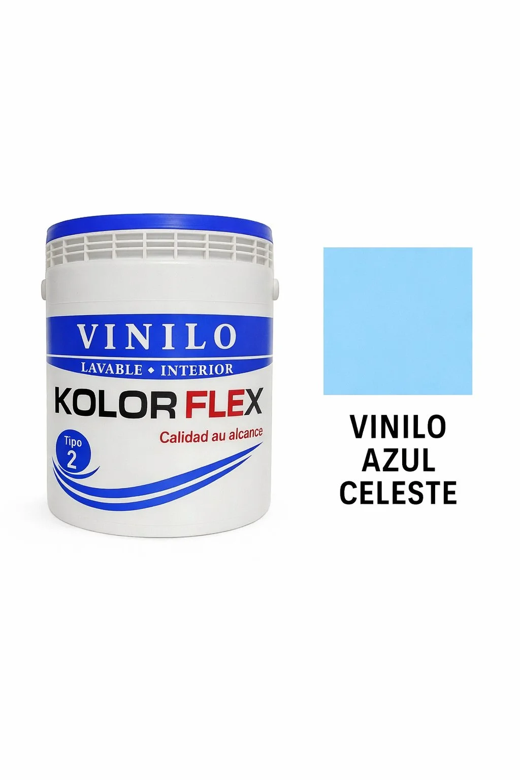 Vinilo Azul Celeste Tipo (2) De GL Kolor Flex