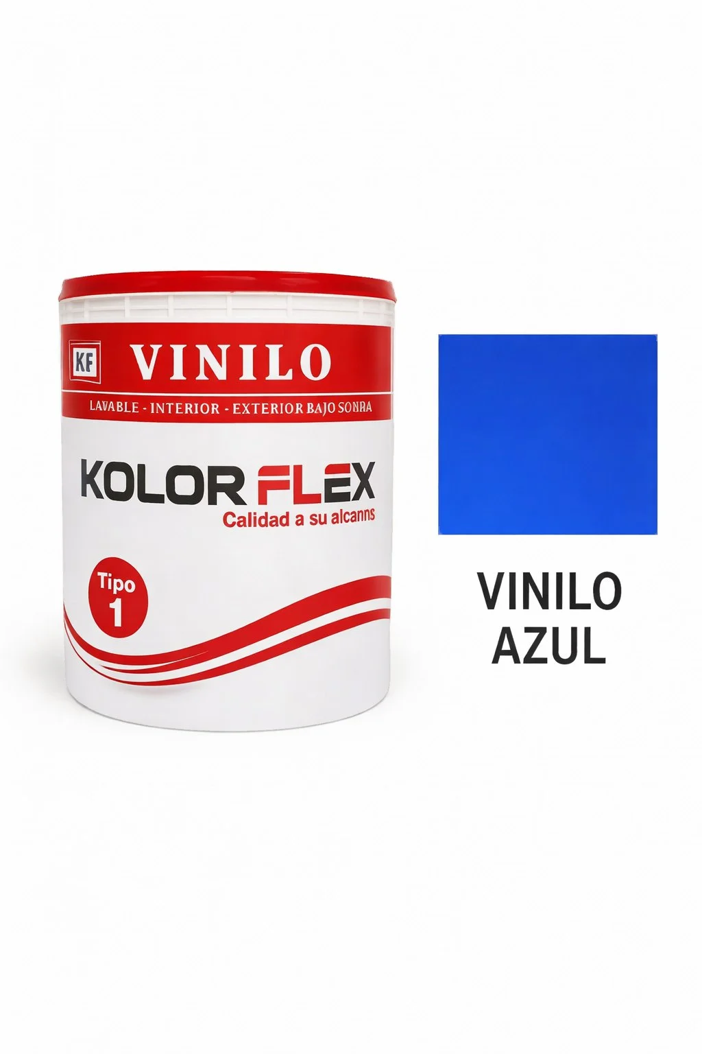 Vinilo Azul Tipo (1) De GL Kolor Flex