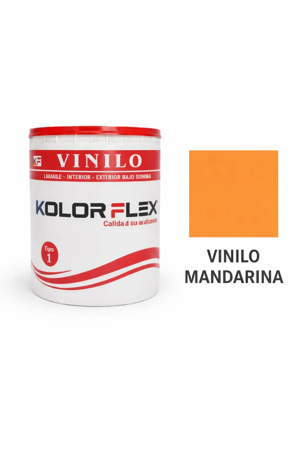 Vinilo Mandarina Tipo (1) De GL Kolor Flex