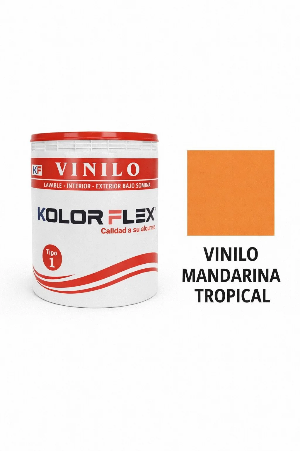 Vinilo Mandarina Tropical Tipo(1) De GL Kolor Flex
