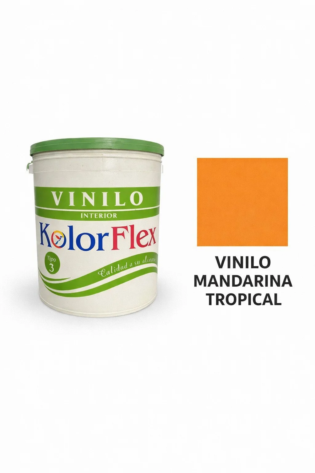 Vinilo Mandarina Tropical Tipo (3) De GL Kolor Flex