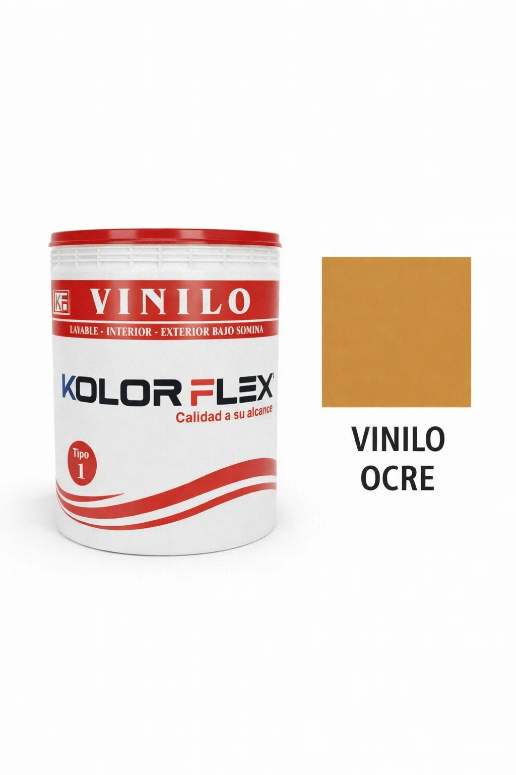 Vinilo Ocre Tipo (1) De GL Kolor Flex