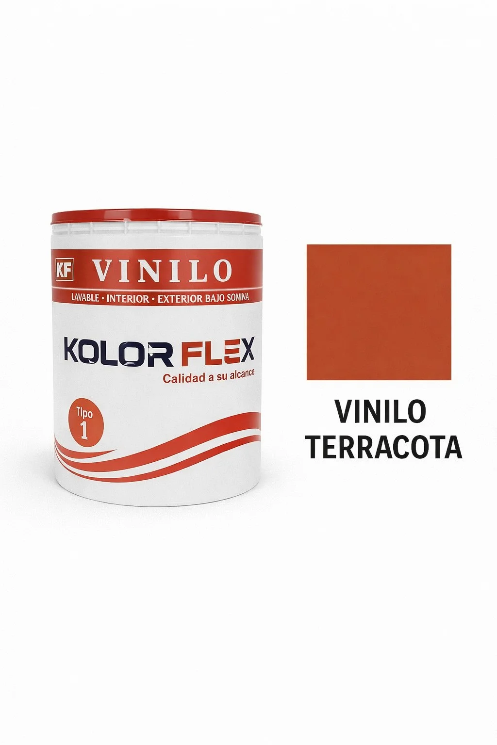Vinilo Terracota Tipo (1) De GL Kolor Flex