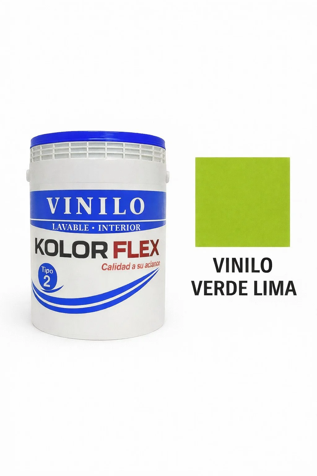 Vinilo Verde Lima Tipo (2) De GL Kolor Flex