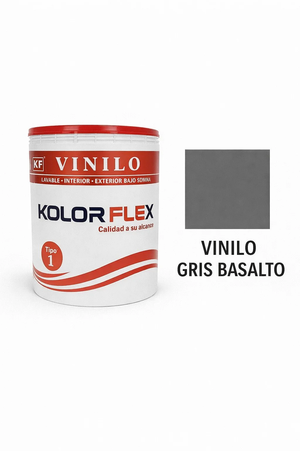 Vinilo Gris Basalto Tipo (1) De GL Kolor Flex