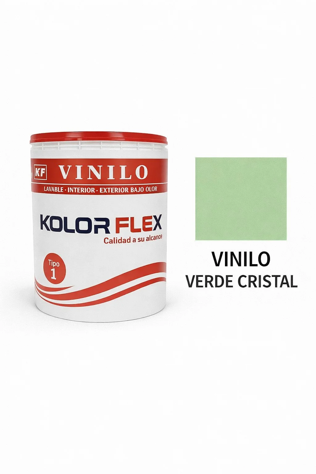 Vinilo Verde Cristal Tipo (1) De GL Kolor Flex