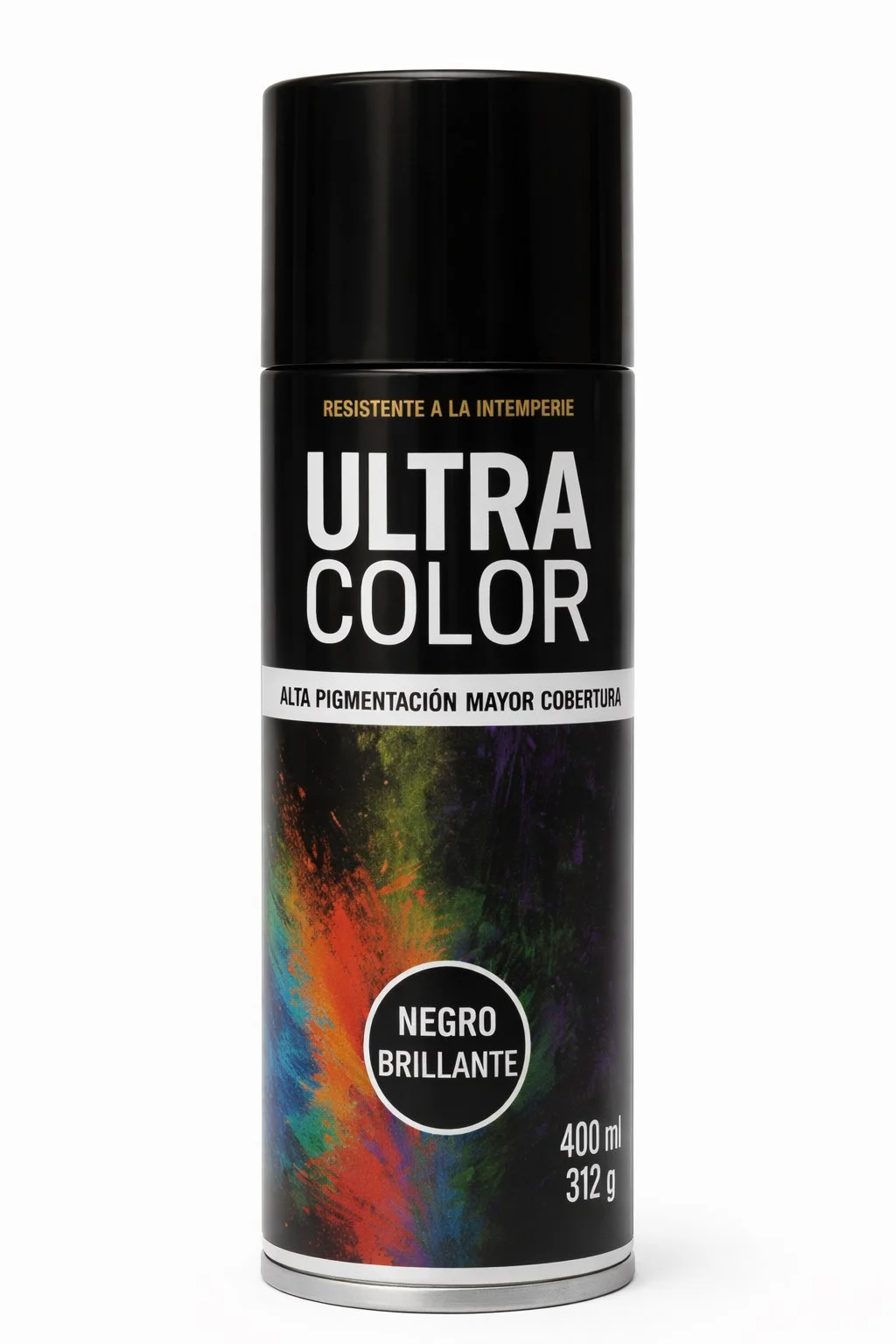 Spray Negro Brillante