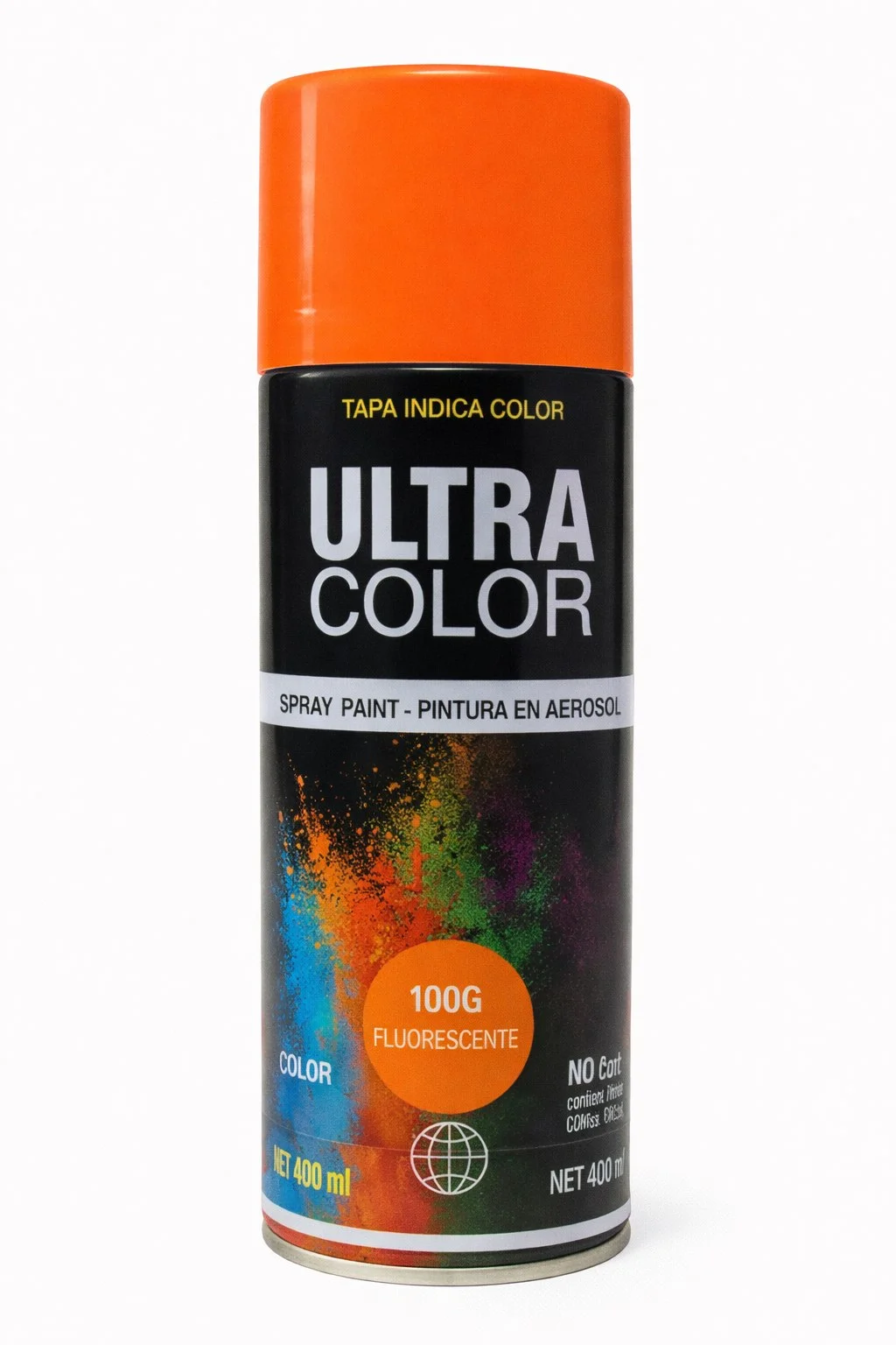 Spray Naranja Fluor