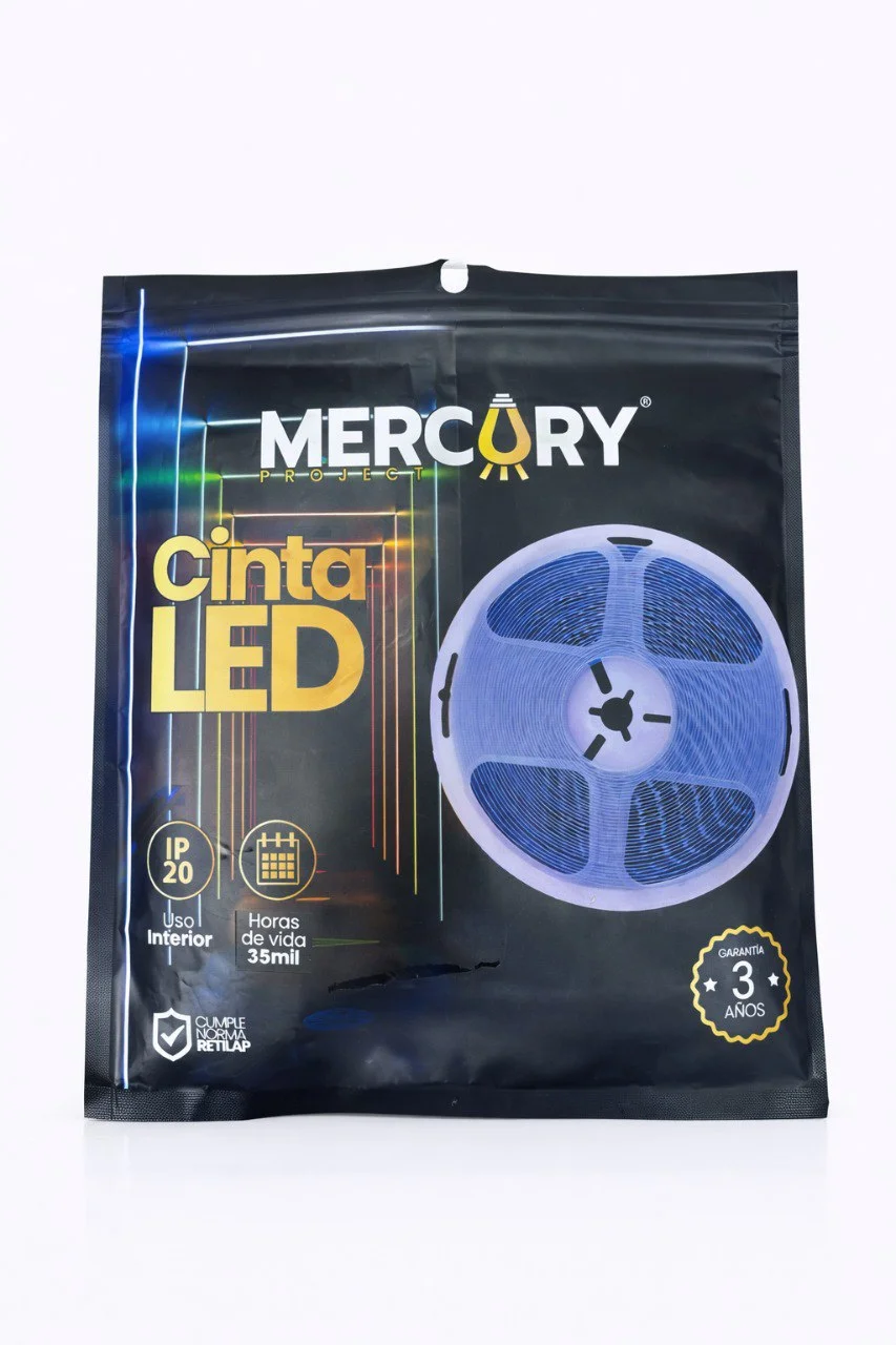 Cinta Led Alto Poder Blanca 10mts