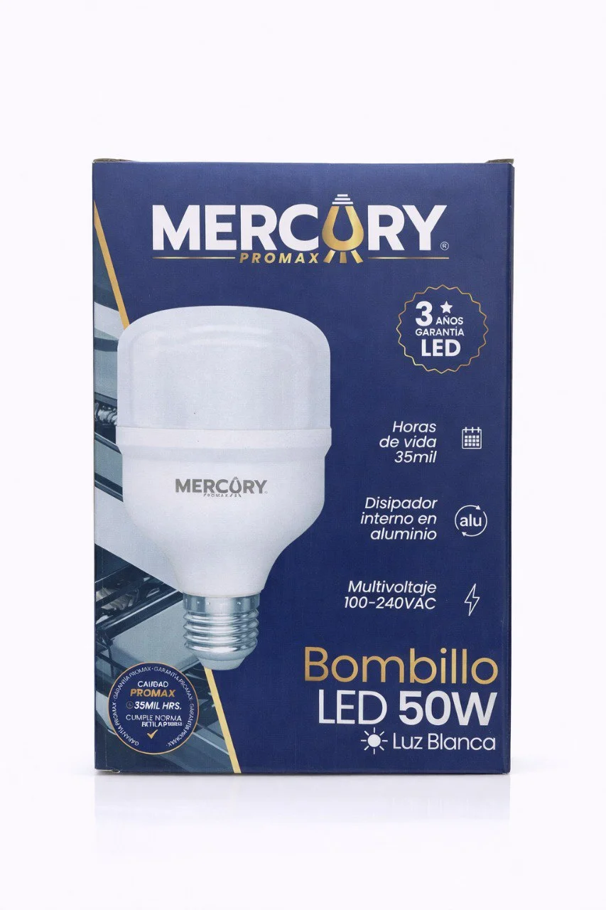 Bombillo 50w Mercury