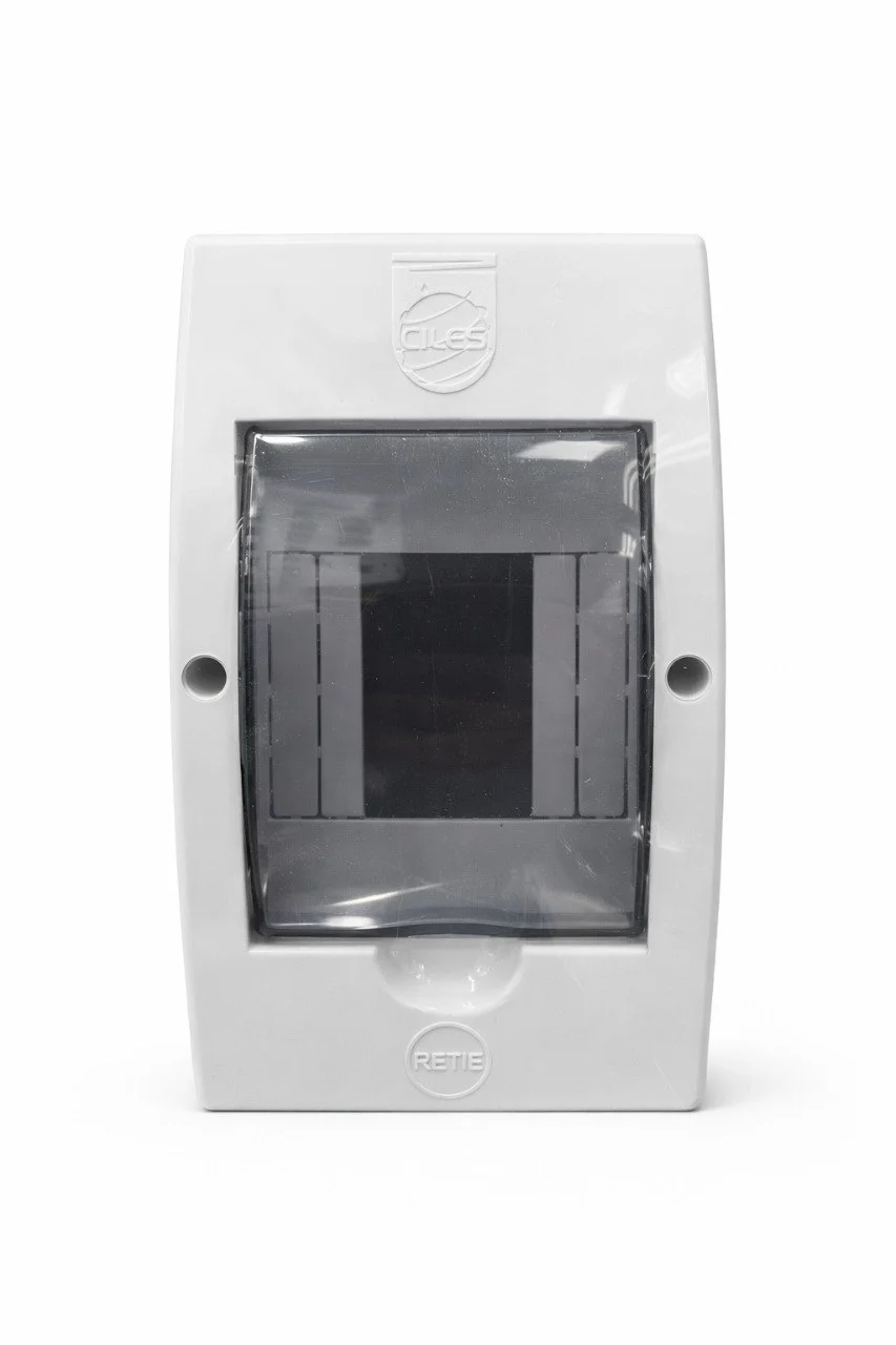 Caja Plastica Breaker Riel 3 y 4 circuitos