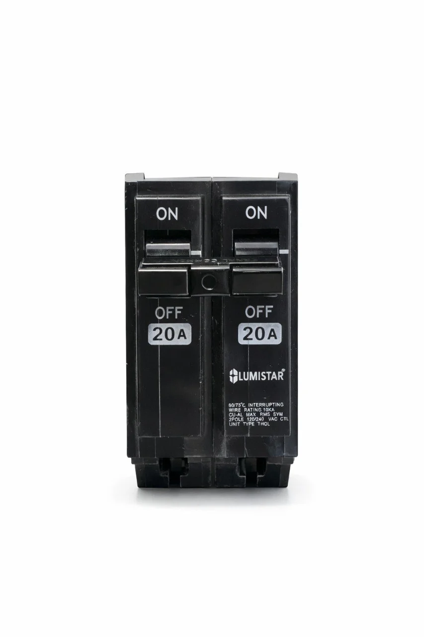 Breaker 2P 20AMP De Empotrar Luministar