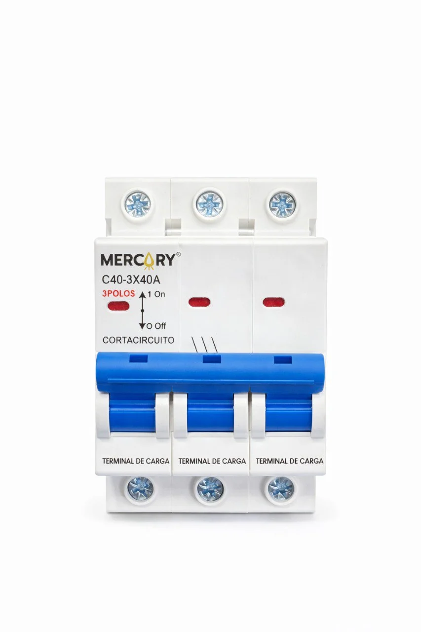 Breaker 3P 40AMP P/Riel Mercury