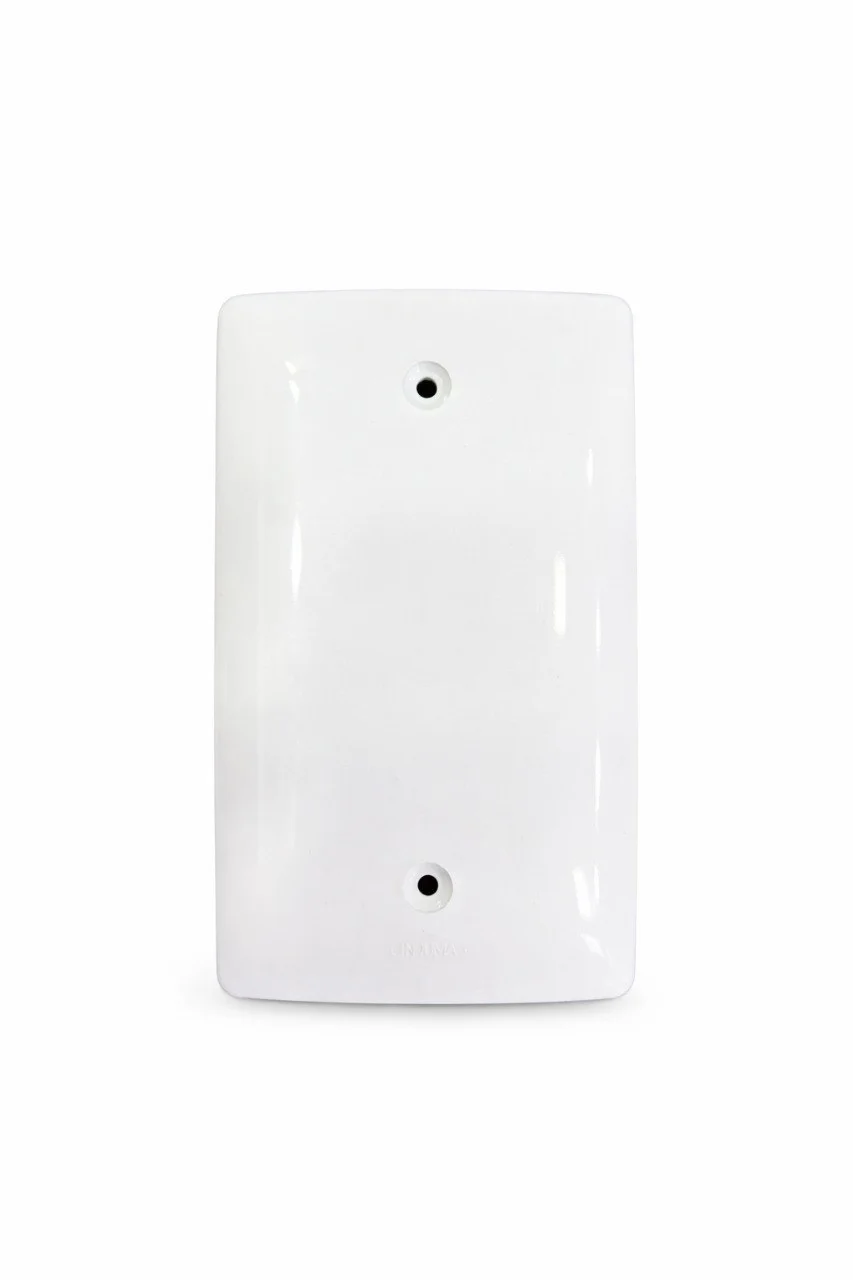 Tapa Ciega Plastica De 4X2 Blanca