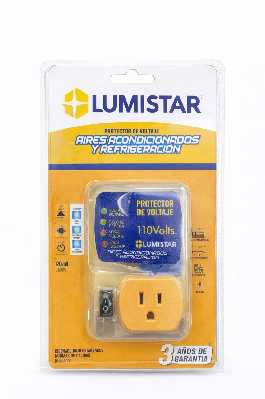 Protector De Voltaje 110v Enchufable