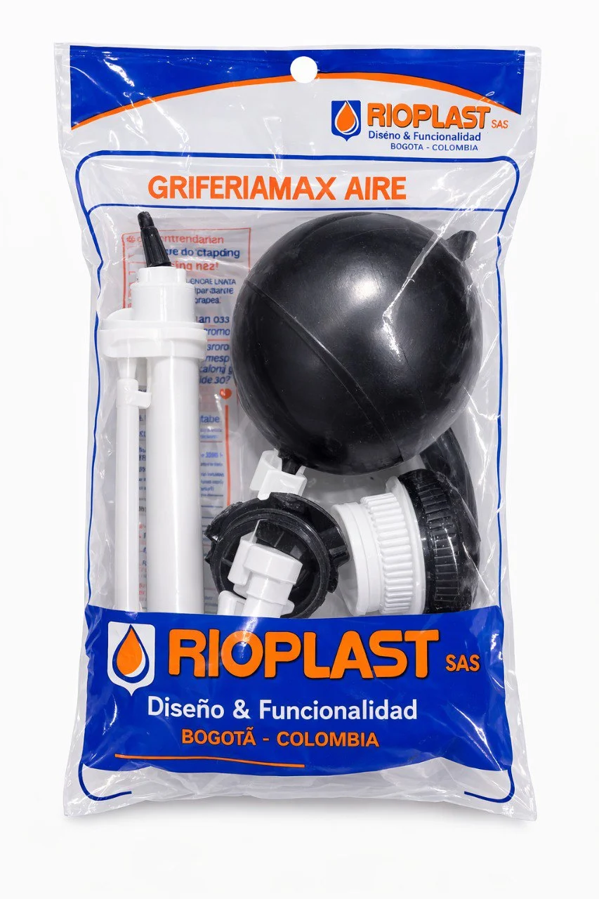 Herraje De Palanca Cromada Rioplast