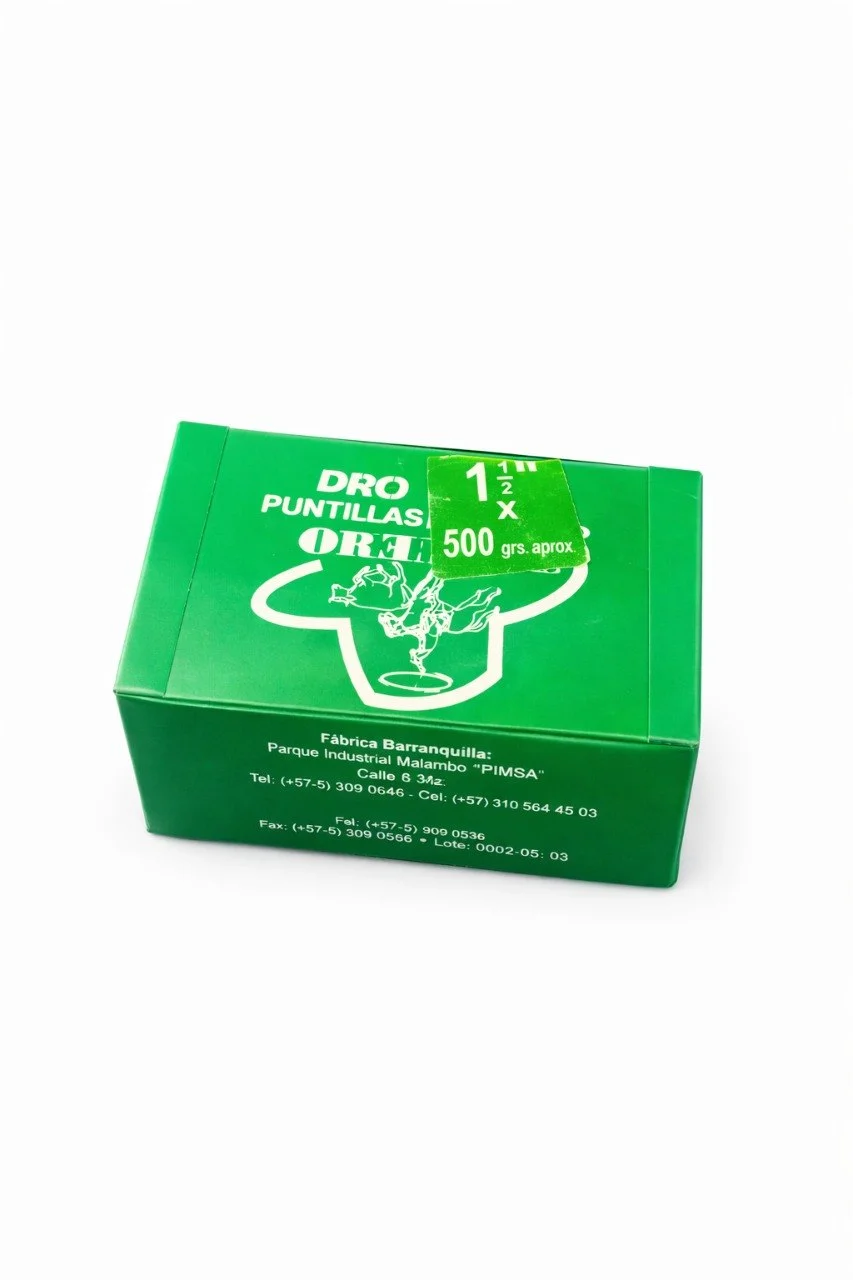 Clavo De Acero 1.1/2Caja 500Gramos