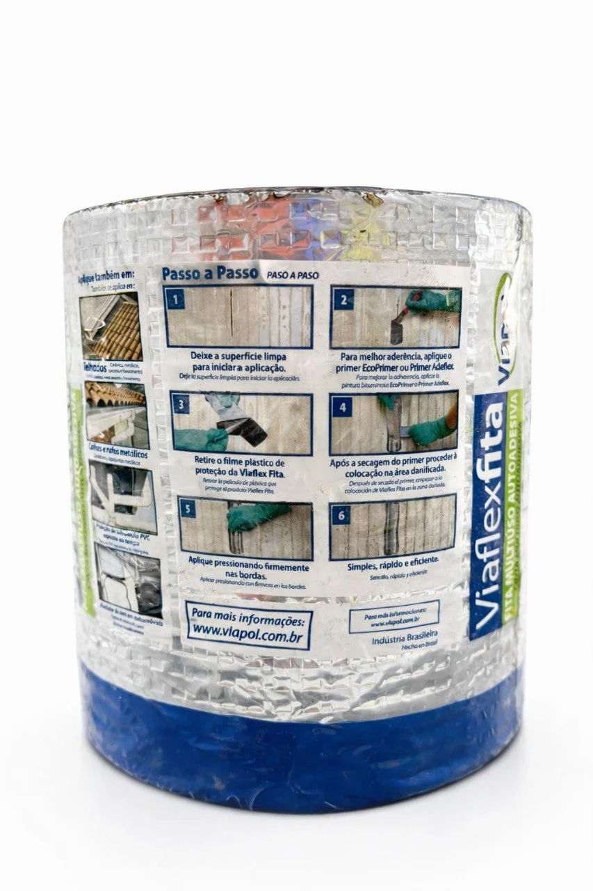 Cinta Autoadhesiva Aluminio *15CM*10MTS