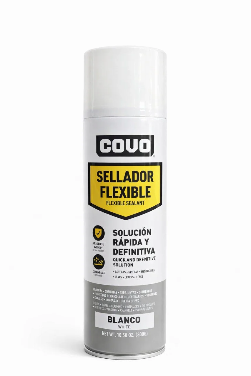 Spray Sellador Flexible Covo Blanco