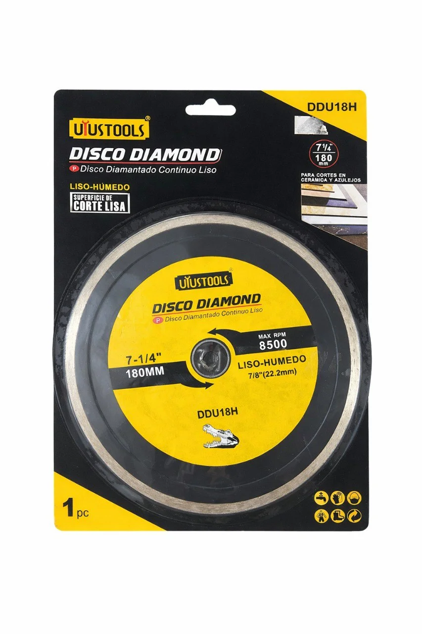 Disco Continuo Liso Humedo 7PULG