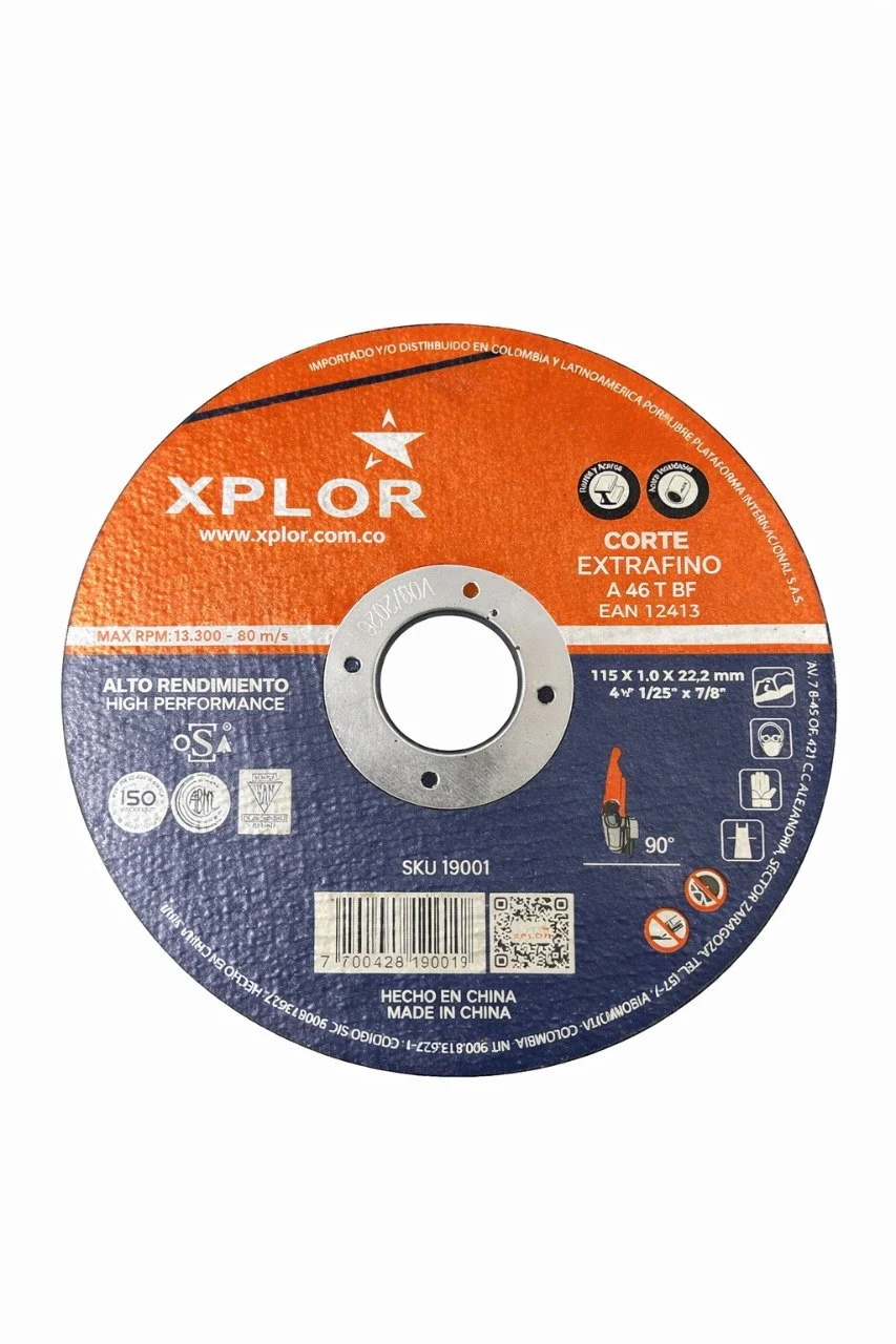Disco Corte Metal XPLOR 4.1/2