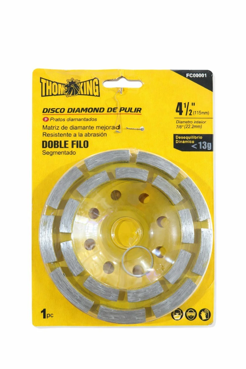 Disco Doble Filo 4.1/2