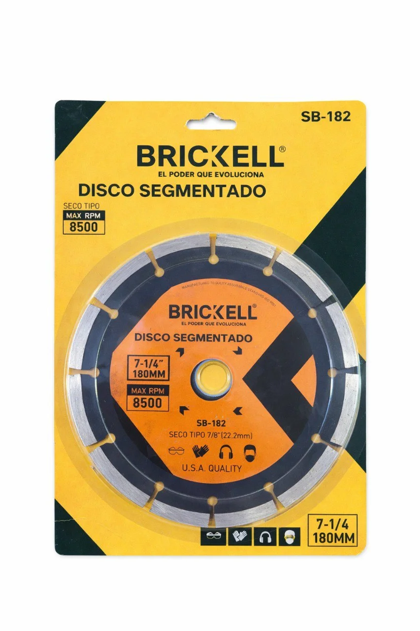 Disco Ranurado Segmentado 7PULG