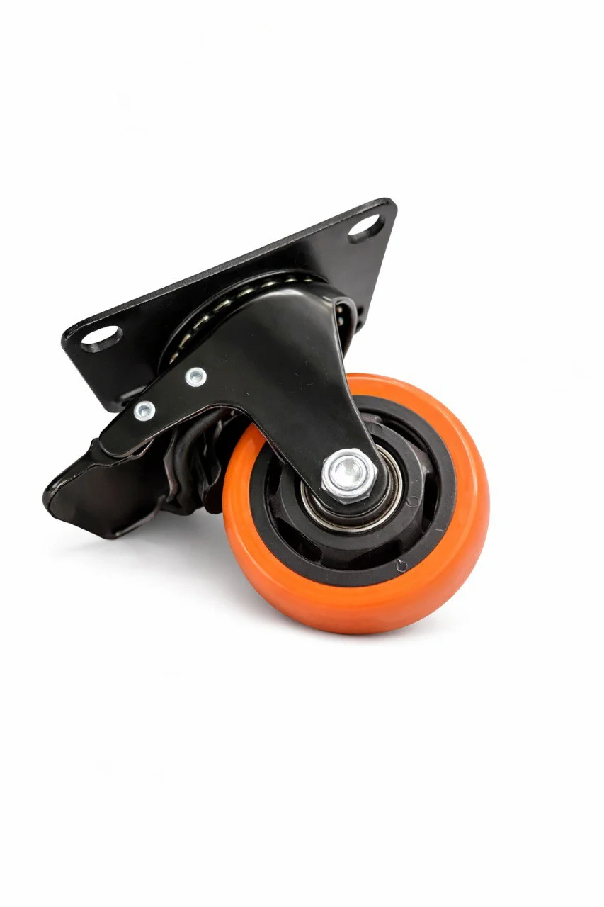 Rueda Naranja 2.1/2PULG C/Freno