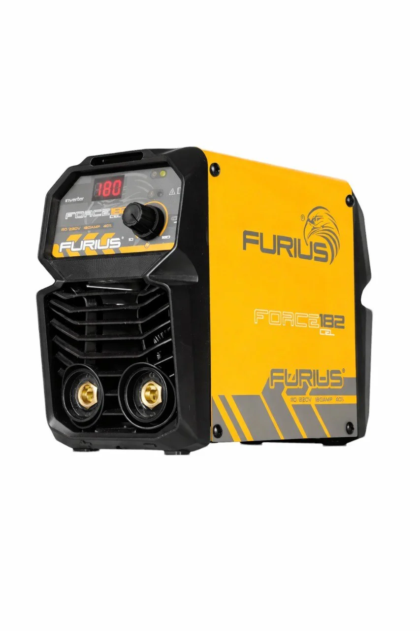 Soldador inversor furius 180 a 110-220v