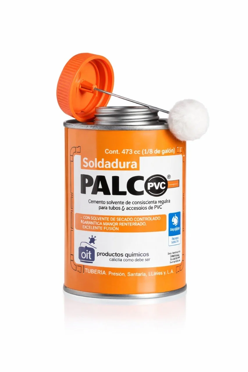 Soldadura palco pvc 1/8