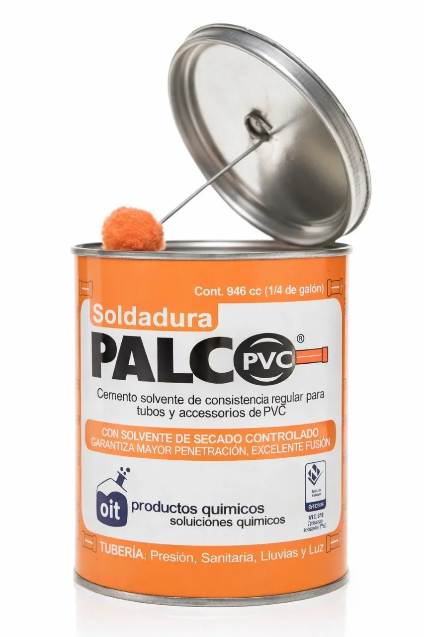 Soldadura palco pvc 1/4