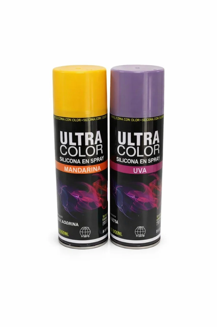 Silicona en spray aromas varios