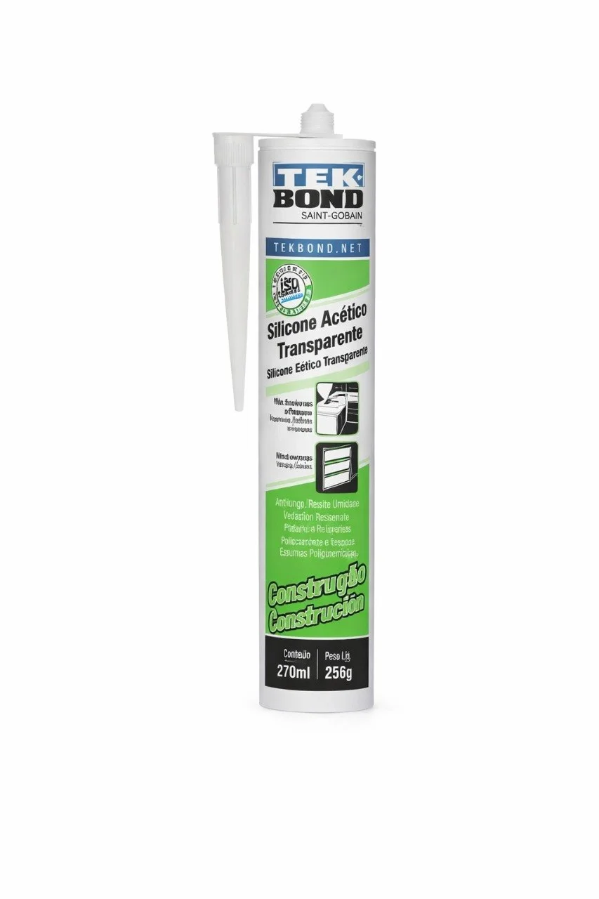 Silicona transparente tekbond  270ml