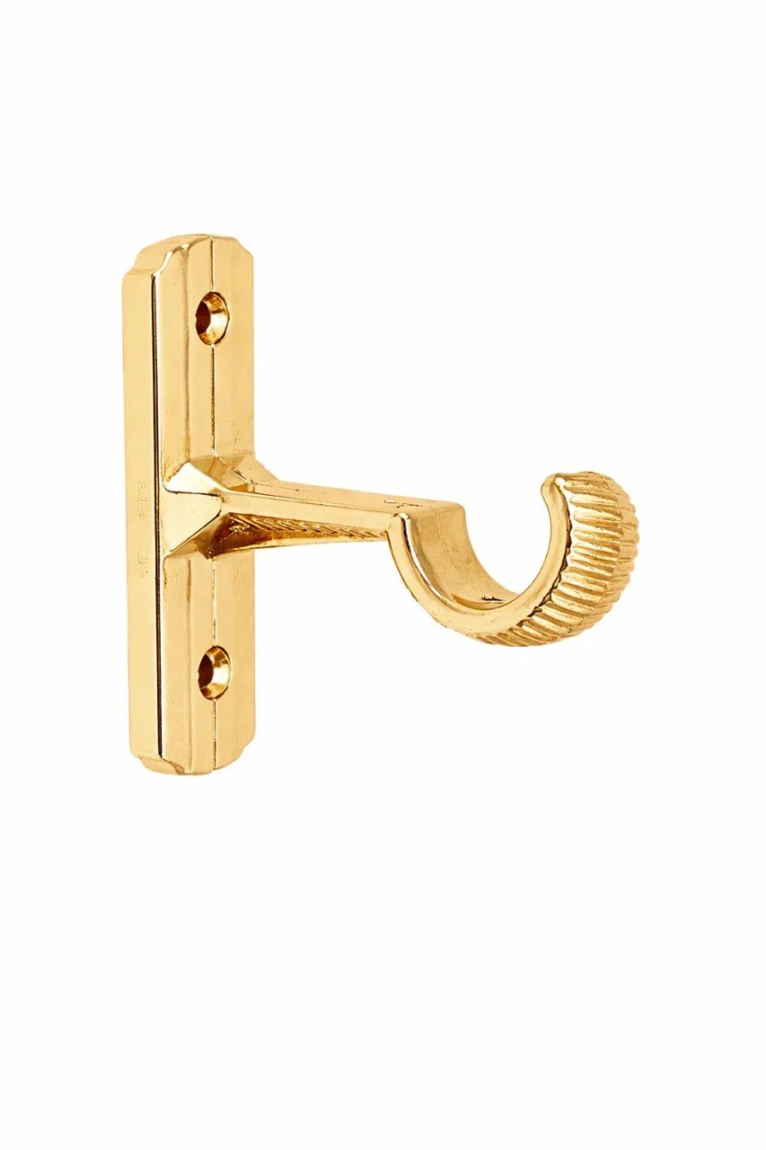 Soporte Dorado p/cortina 3/4