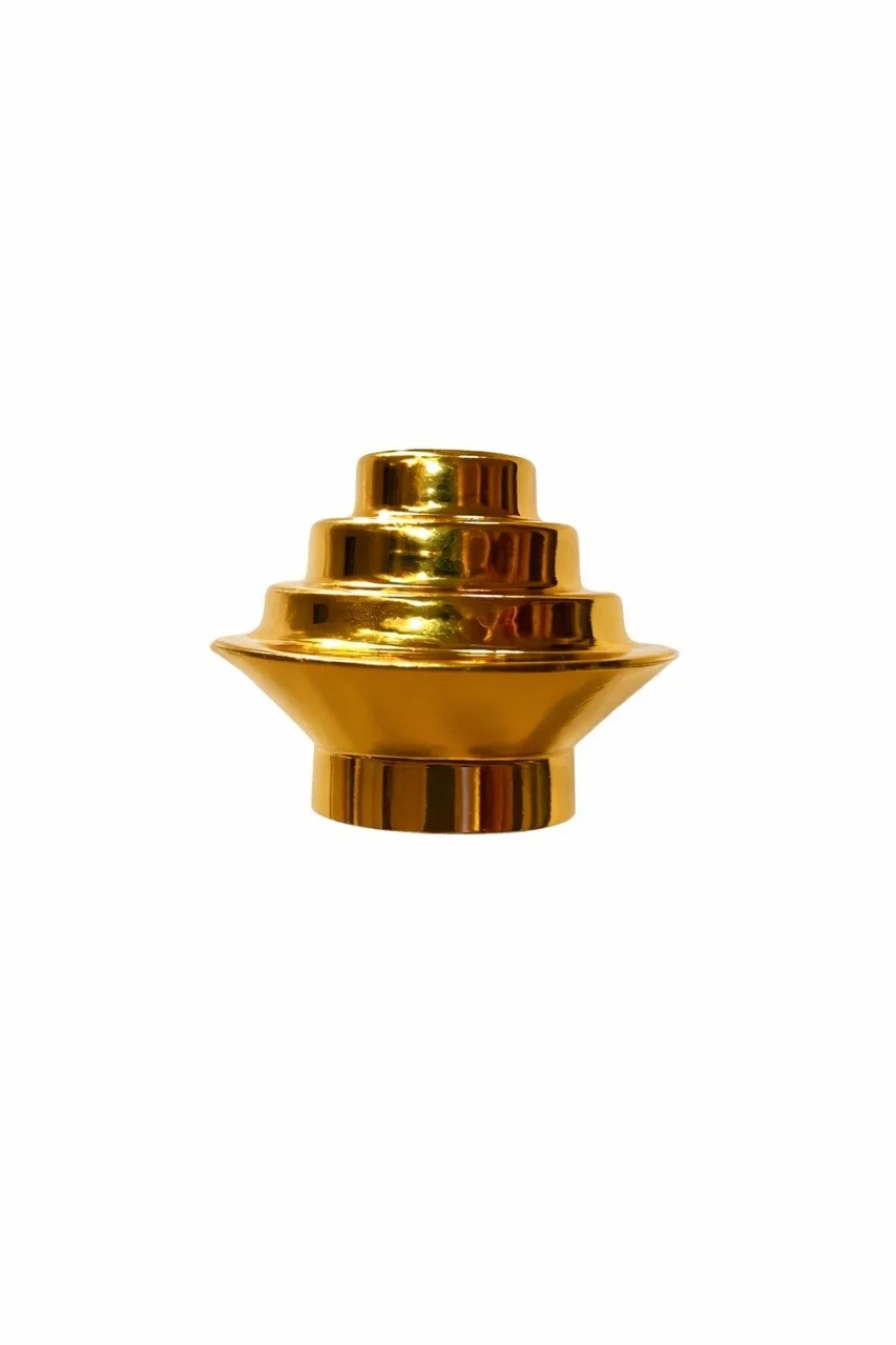 Tapon cortinero dorado 1/2