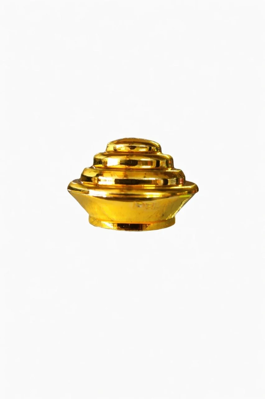 Tapon cortinero dorado 3/4