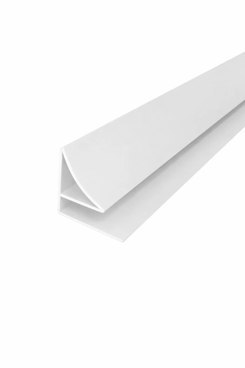 Cornisa p/techo pvc blanca