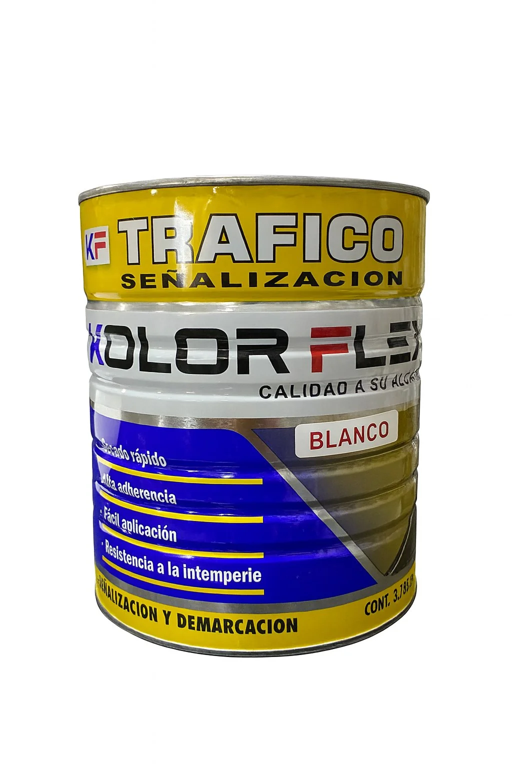 Pintura de alto trafico blanco gl