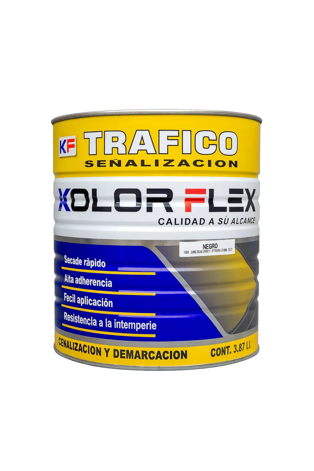 Pintura de alto trafico Negro gl