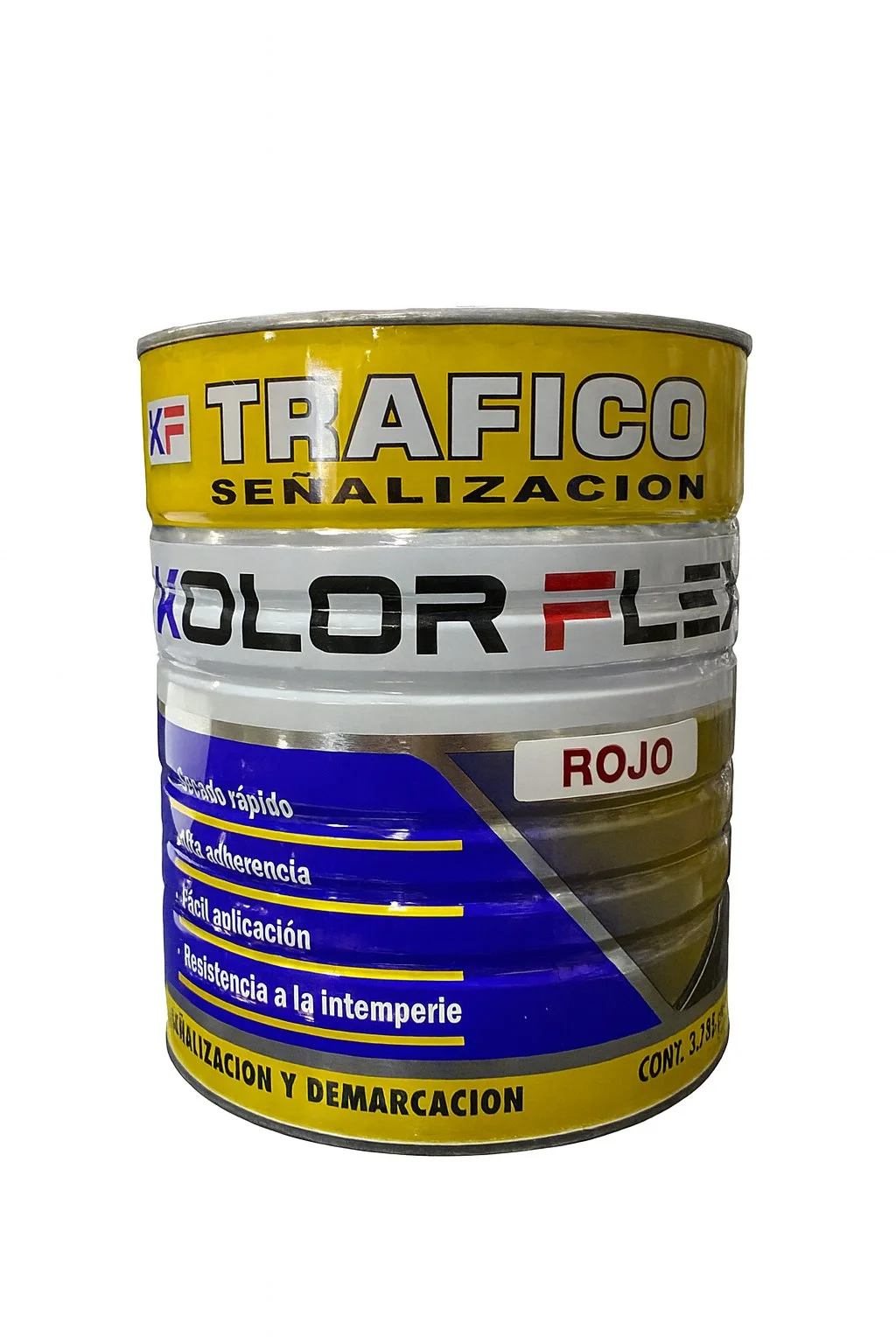 Pintura de alto trafico Rojo gl